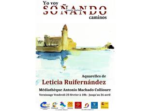 Exhibition Yo voy soñando caminos by Leticia Ruifernández