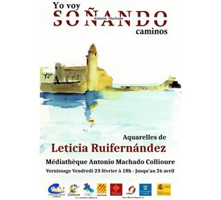 Exhibition Yo voy soñando caminos by Leticia Ruifernández